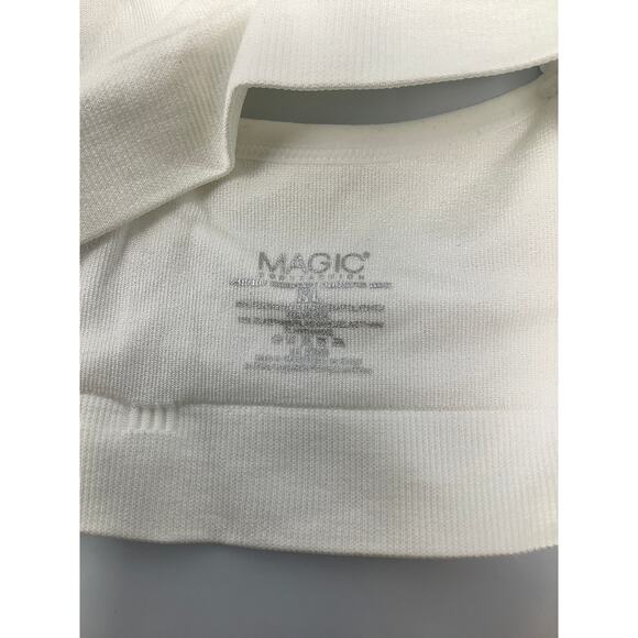 Magic Bodyfashion Size XL White Mama Comfort Nursing Bra Padded Wireless G28-18 - Picture 7 of 7